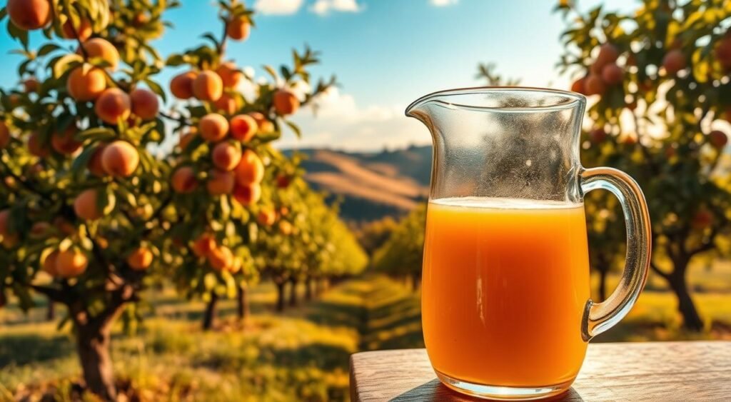 Benefícios do suco de pêssego