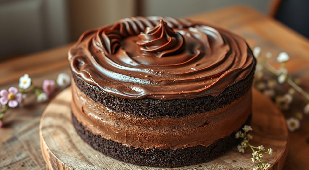 bolo de chocolate de liquidificador