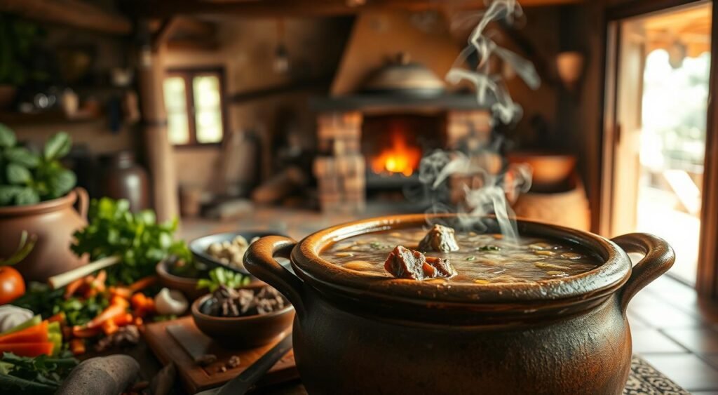 caldo quente