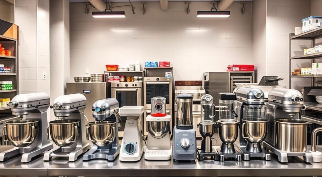 comparação de modelos de equipamentos