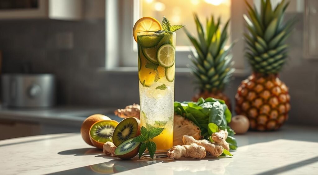 suco detox para desinchar