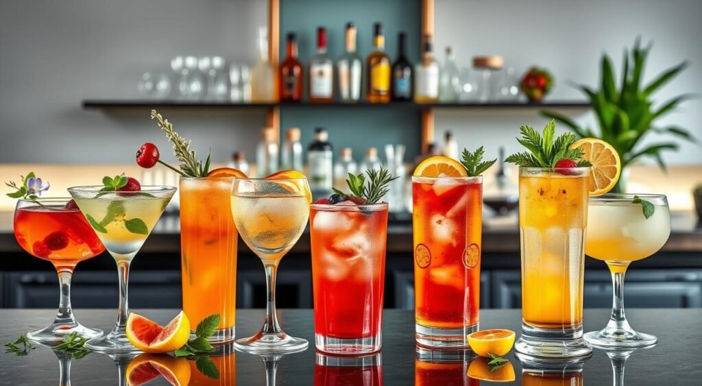 tendências de mocktails
